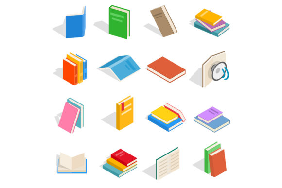Elevate UI with Isometric 3D Book Icons