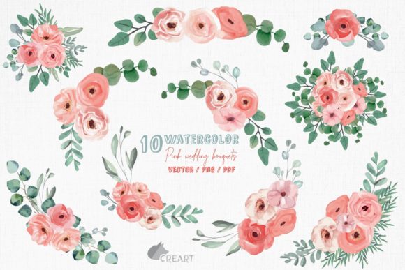 Elevating Design Workflows with Pink Floral Wedding Invitation Bouquets