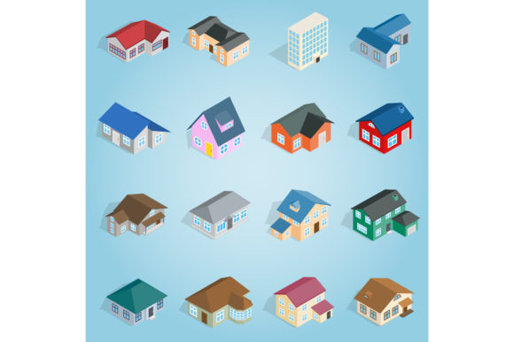 Unlocking Visual Storytelling: The Power of Town House and Isometric Cottage Icon Sets